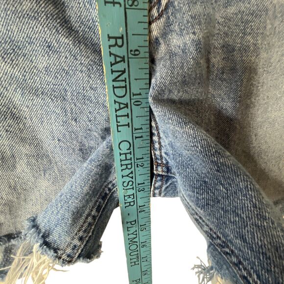 Agolde 90's Pinch Waist Short in Marquee Sz 29 High Rise Cut Off Raw Hem - Picture 8 of 10